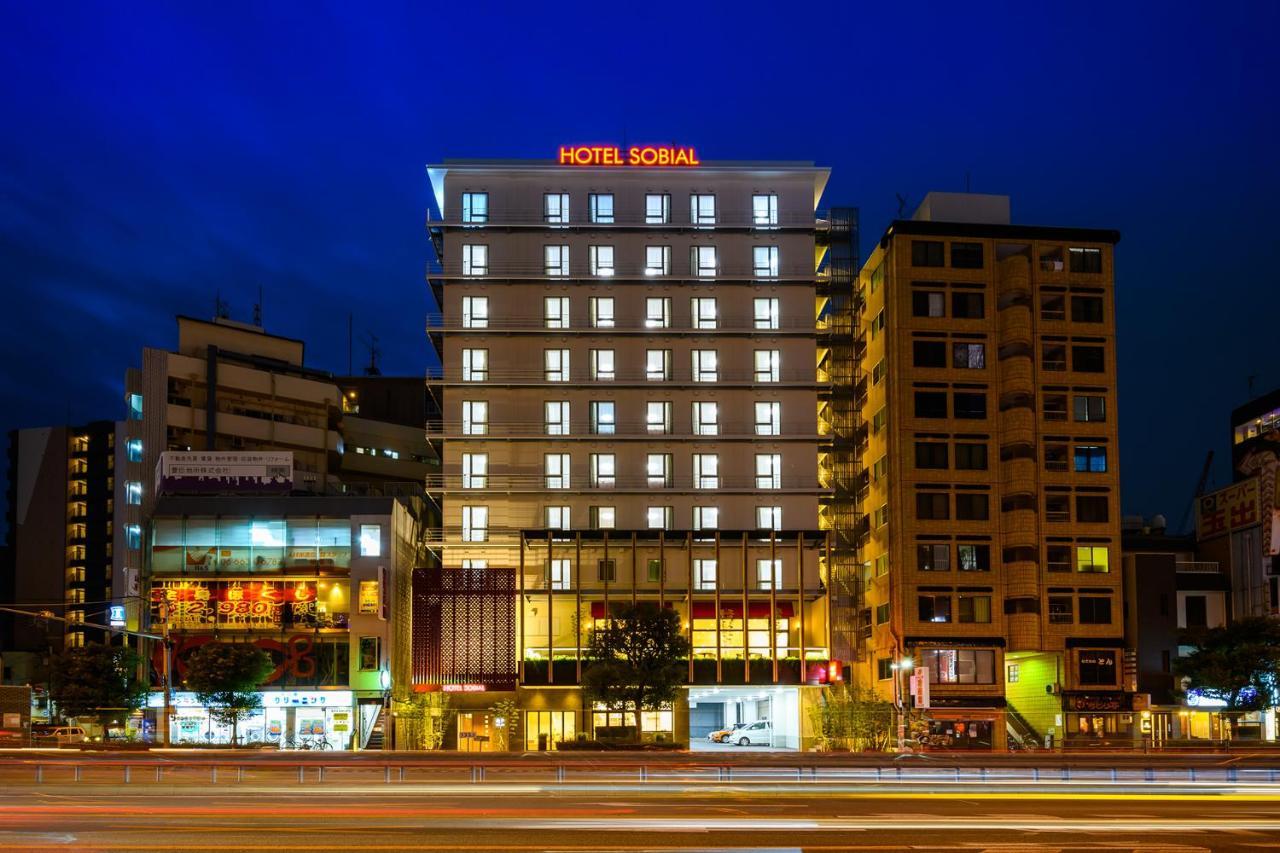 Hotel Sobial Namba Daikokucho Osaka Exterior foto