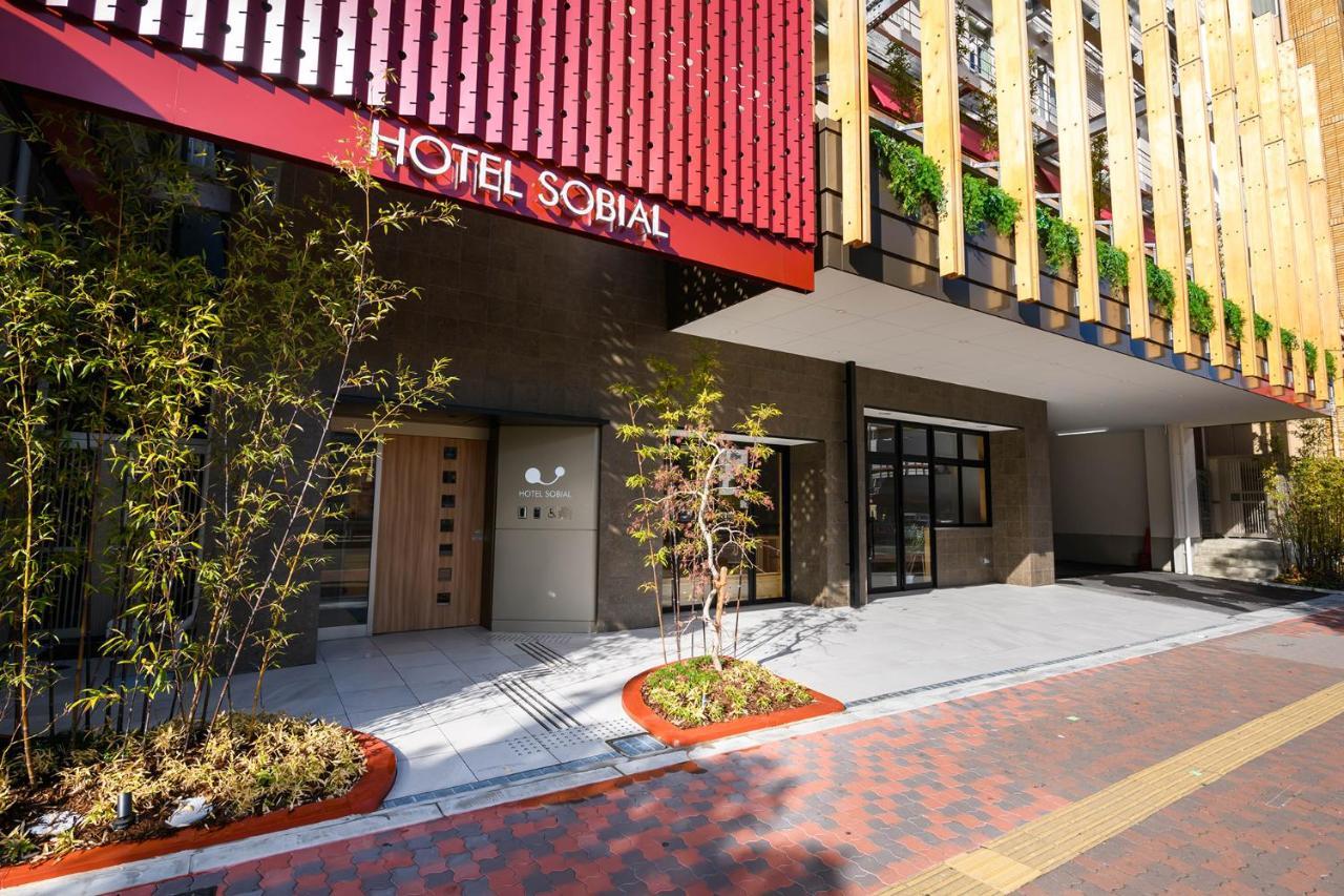 Hotel Sobial Namba Daikokucho Osaka Exterior foto