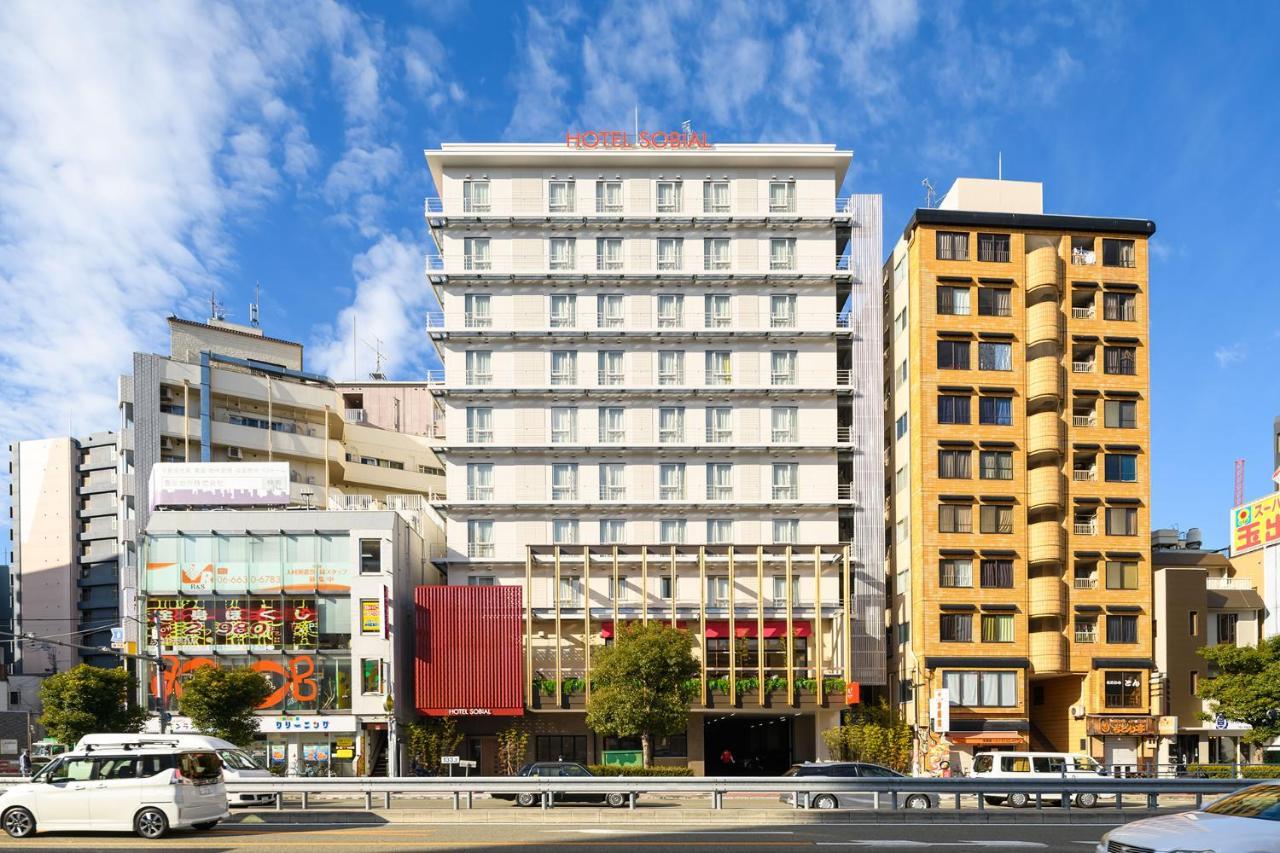 Hotel Sobial Namba Daikokucho Osaka Exterior foto